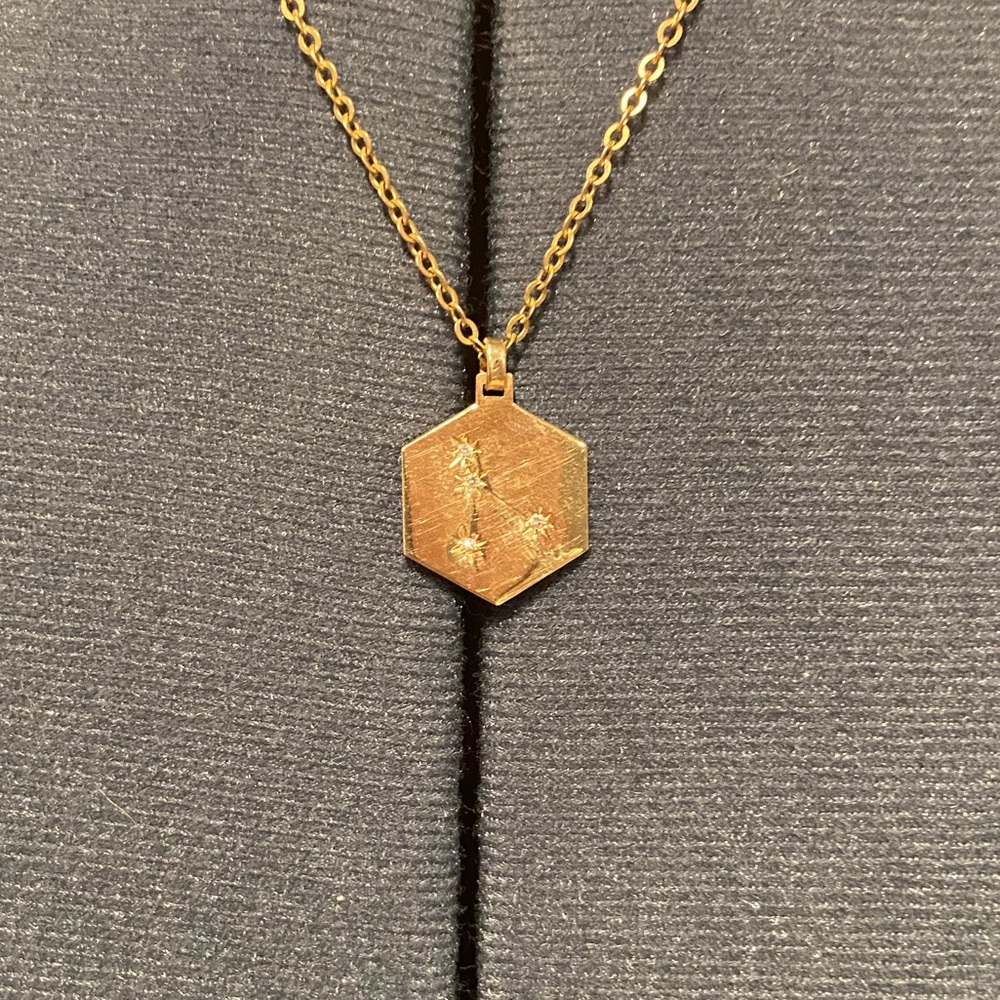 Astrological sign vintage necklace - Picture 4 of 4